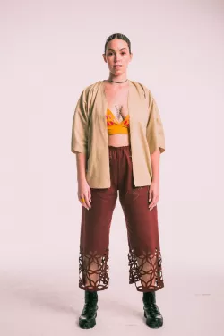 Lasercut pants