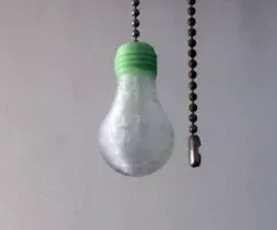 Light bulb chain pull