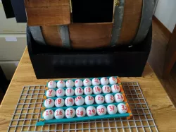 Lottery / Bingo ball holder 