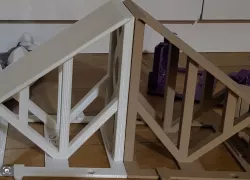 Module Mini Z 4x4 Ramp from 2nd floor to Suspension bridge