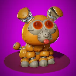 Muffit the Daggit - Battlestar Galactica RESIN PRINT