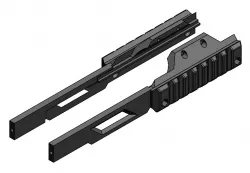 Nerf super SPAMF Priming Link (Nato rail)