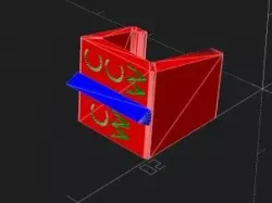 Nut Clipper - Parametric OpenSCAD Remix of Bed Adjustment Wheel Clip for Metal Wheels