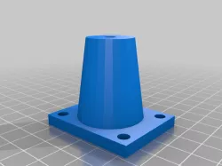 Omtech K40 Foot to replace caster