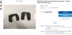 opel / vauxhall / peugeot / citroen / ford trunk hinge clips
