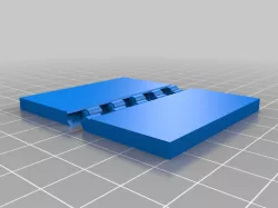 Parametric, Hermaphroditic, Snap-together Hinge