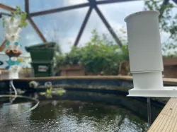 Pendulum fishfeeder