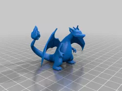 Pokemon Charizard keychain 