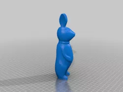 Polite Rabbit Statue