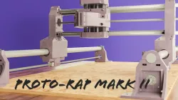 Proto-Rap Mark II modular 3d-printed CNC