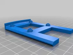 Raspberry Pi 4 1U rack-mount bracket