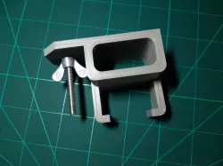 Riser and Hitch for IKEA ODDVALD Easel