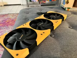 Rosewill RSV-L4500 140mm Case Fan Mount Kit aka Fan Wall build