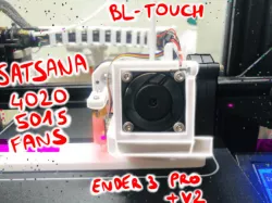Satsana E3Pro Duct - 4020/5015 fans