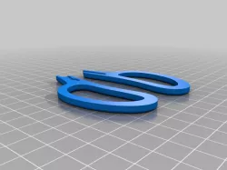 Scissors one handle