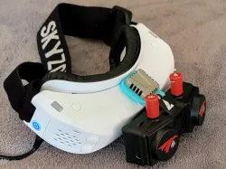 Sharkbyte Press-On Mount For Skyzone 04X goggles