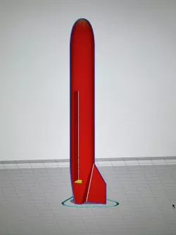 Sidewinder Eurofighter Depron