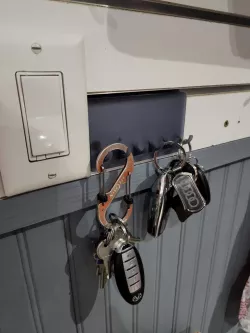 Slatwall Keyhook