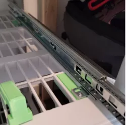Slide-a-shelf to HDX 5-tier shelving adapter 