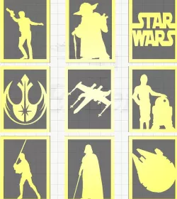 Star Wars Panels for Lantern