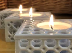 Tealight Holders (Lattice)