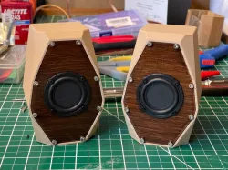 Tectonic TEBM35C10-4 BMR 2" Full-Range Speaker Enclosure 2