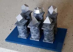 The Six Platonic Solids