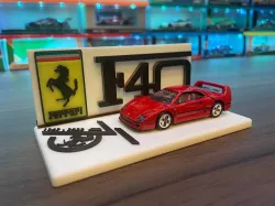 Tomica Ferrari F40 Display Base