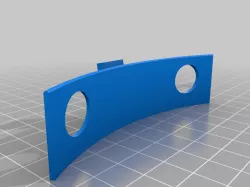 TrackIR hat clip holder Angled