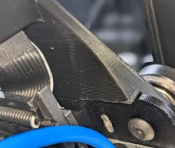 Trimmed Creality CR-6 SE Cable Support 
