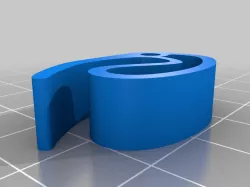 Ultimate Frisbee Carrier Clip