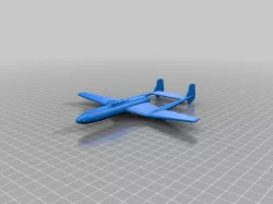Vultee XP-54 Swoose Goose for microarmor