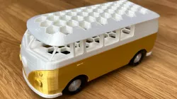 VW Bus updated bottom and wheels