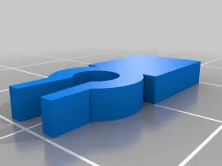 VW Polo Parcel Shelf Clip