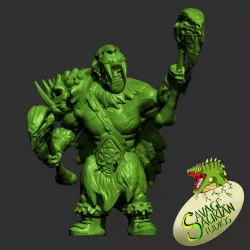 Warpig Clan - Orc Monster Slayer Brute Leader (Helmet - Supported)