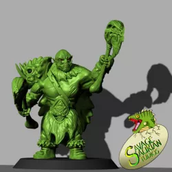 Warpig Clan - Orc Monster Slayer Brute Leader (Supported)