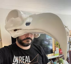 Wearable Khonshu Helmet