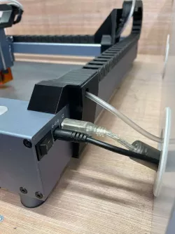 XTOOL D1 Drag chain fixtures and cable management
