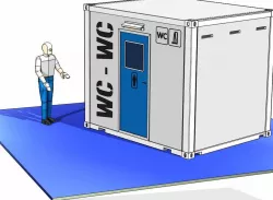 03. WC - Concept emergency container bed town.