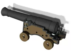 12-pounder long gun