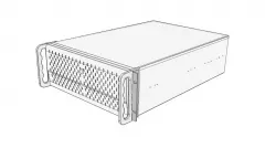 19" x 4RU Server Casing