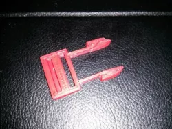 25mm webbing belt clip - male