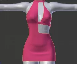 Anna Dress  3D model