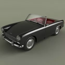 Austin Healey Sprite MkII 3D model