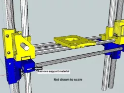 Auto Z Stop with Lower X Axis for Prusa Mendel i2
