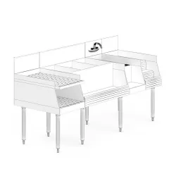 Bar Station 3D model