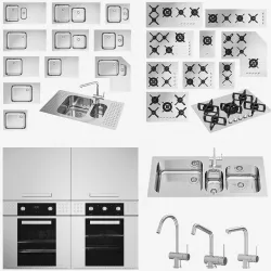 Barazza appliances  Low-poly  3D model