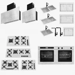 Barazza appliances Low-poly  3D model