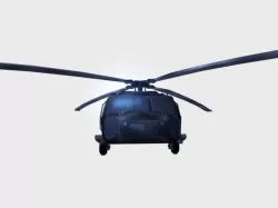 Black-Hawk Chopper 3D model