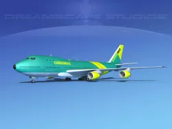 Boeing 747-100 CargoMax 3D model